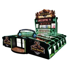 National Horse Racing 10 players Net Red Edition Carnival Booth Game Coin Operated game machine for sale