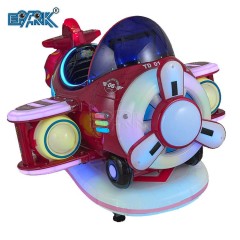 Coin Operated Games Airplane Shape Video Kiddie Rides Swing Game Machine