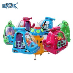 Design 12 Seats Aircraft Rotary Lift Flying Animal Ride Coin Operated Carousel For Sale