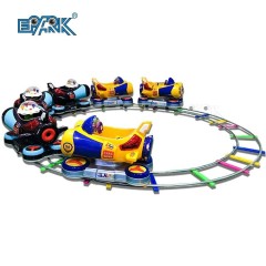 Amusement Park Rides Children Outdoor 6 Seats Kids Train Track Electric Train For Sale