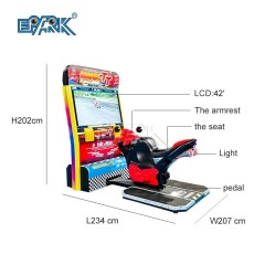 32 Inch Lcd Single Tt Bike Coin Operated Driving Simulator Video Games Arcade Games Machines Racing Simulator For Sale