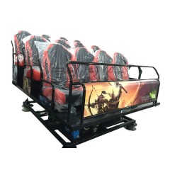 Theme Park 6 Seat Electric Equipment 5d projector cinema