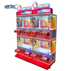 Four Players Mini Claw Machine 4 Gift Toys Plush Grabber Claw Crane Vending Game Machine For Kids