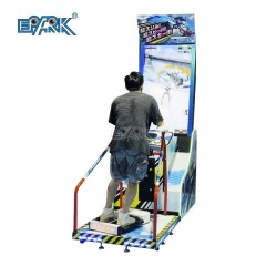 Amusement Arcade Skiing Game Extreme Slope Game Machine Lottery Ticket Machine For 2 Players