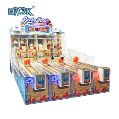 Coin Operated Lottery Ticket Prize Arcade Redemption Lucky Ball 4 Players Carnival Game Machine