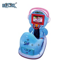 Coin Operated Mp5 Cute Expression Smile Swing Car With 11 Inch Screen