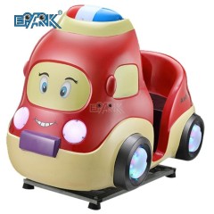 Kids Fun Rides Design Cute Cartoon Swing Car Machine Coin Operated Fiberglass Kiddie Rides