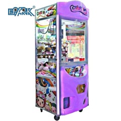 Coin Operated Custom Logo Crane Machine Crazy Toy 2 Claw Machine Gaming Machine