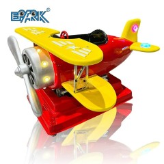Design Kids Arcade Happy Plane Kiddie Ride Machine Electric Kiddie Rides Swing Machine