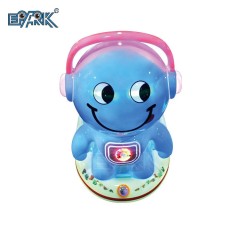 Coin Operated Mp5 Cute Expression Smile Swing Car With 11 Inch Screen