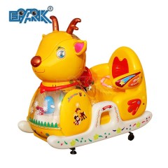 Coin Operated Happy Sleigh Kiddie Ride Game Machine With LCD Screen MP5 Player