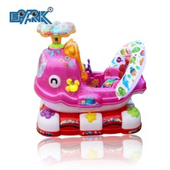 Amusement Coin Operated Cute Whale Children Swing Car Kiddie Rides Game Machine