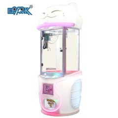 Coin Operated Little Cat Crane Machine Toy Claw Machine For Children