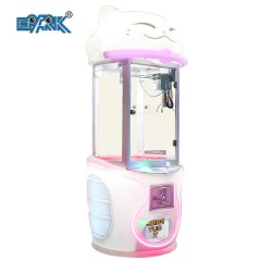 Coin Operated Little Cat Crane Machine Toy Claw Machine For Children