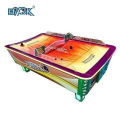 Sport Arcade Kids Electronic Amusement Lottery Coin Operated Game Machine Curved Surface Air Hockey Table