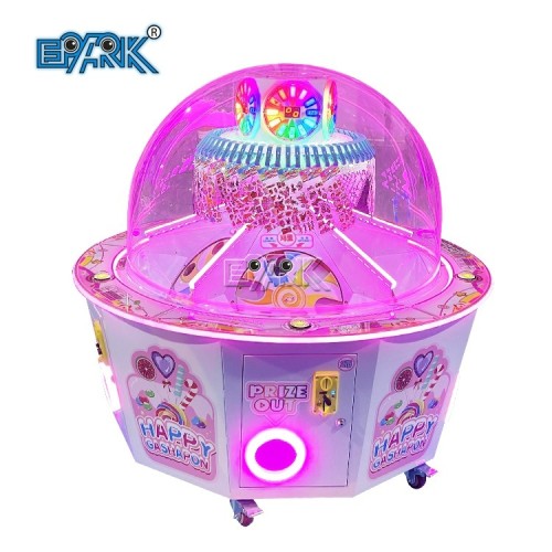 Four Players Candy Capsule Toy Game Gift Coin Operated Prize Claw Machine For Children