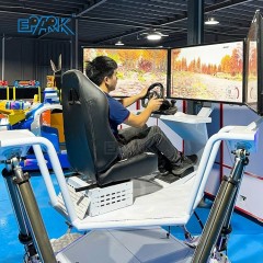 Amusement Park Simulation Rides Vr Racing Simulator Arcade Car Driving Virtual Reality Motion 9d Vr Racing Game Machine