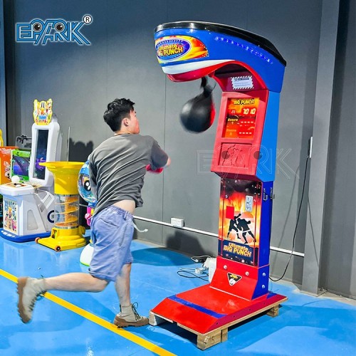 Arcade Boxing Punch Machine Maquina De Boxeo Coin Operated Boxing Machine For Sale