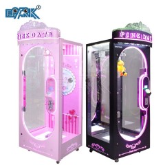 Pink Date Cut Prize Coin Operated Scissor Machine Crane Game Machine