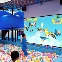 Kids Entertainment Indoor Sport Equipment Interactive Smash Wall Ball Game System