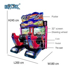 Coin Operated Gaming Machine 2 Players Outrun Arcade Machine Driving Simulator Arcade Racing Car Game Machine For Sale