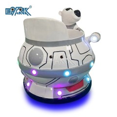 Coin Operated Kiddie Ride Plastic Rotating Revolving Cup Kids Swing Car Game Machine
