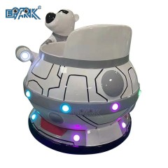 360 Degree Rotating Cup Kiddie Rider Machines Mp5 Screen Rotating Swing Machine Coin Operated