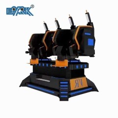 Best Amusement Park Equipment 9D Virtual Reality Egg Machine Chair 3 Seats 9D VR Cinema System