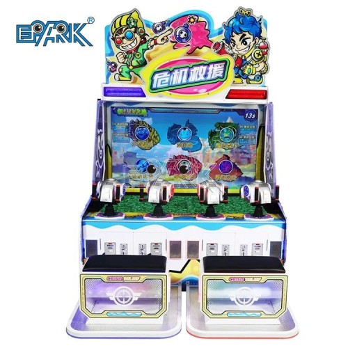 Coin Operated Amusement Machine Water Shooting Game Machines For 4 Players