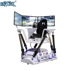 Indoor Sports 4d Racing Motion Seats Simulator Amusement Games Car Racing Seat Simulator 5d Car Driving Simulator With 3 Screens