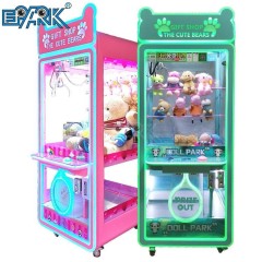 Coin Operated Gift Shop Cute Bear Crane Claw Machine Arcade Claw Machine Vending Machine For Sale