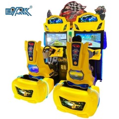 Coin Operated Dynamic Amusement Car Racing Arcade Rides On Car Game Machine Driving Simulator For Sale