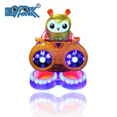 Amusement Park Equipment Game Machine Coin Operated Spaceship Smiles Kiddie Rides For Sale