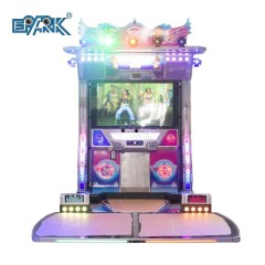 Kids Amusement Sensing Game Coin Operated Dancing Simulator