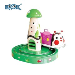 Indoor Coin Operated Ride On Train Kids Amusement Ride Mini Carousel