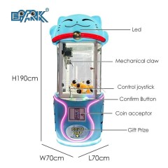 Advanced Technology Claw Crane Vending Machines For Toy Crane Machine