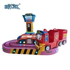 Coin Operated Track Carousel Electronic Rotation Train Go Round Carousel Game Machine