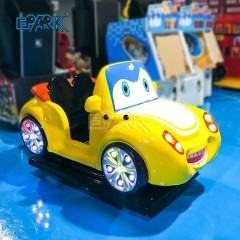 Indoor Amusement Park Swing Car Coin Operated Electric Kiddie Fiberglass Ride On Car Game Machine