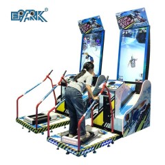 Coin Operated Arcade Coin Pusher Kids Game Machine Indoor Sport Amusement Big Ski Alpine Racesport Game Machine