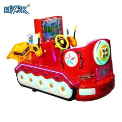 Kids Chariot Swing Car Coin Operated Video Fiberglass Kiddie Rides Game Machine