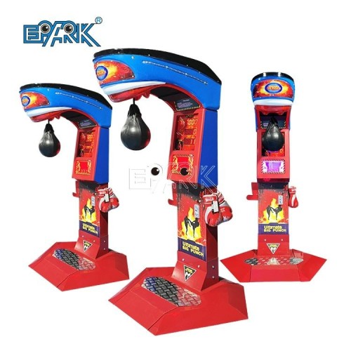Coin Operated Hard Hitter Boxing Punching Machines Maquina De Ultimate Big Punch Boxing Game Machine Dragon Punch Machine