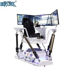 Indoor Sports 4d Racing Motion Seats Simulator Amusement Games Car Racing Seat Simulator 5d Car Driving Simulator With 3 Screens