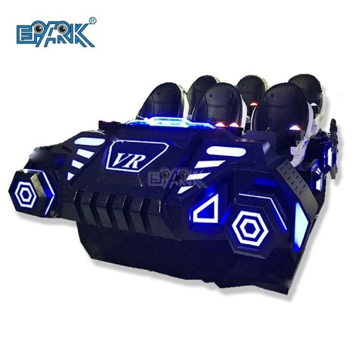 Amusement Park Rides 6 Players Dynamic Cinema Game Equipment 9D Virtual Reality Arcade Machine