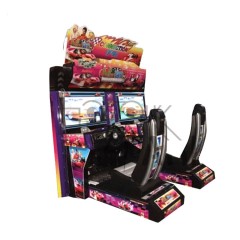 3d Outrun Speed Drive 3 Coin Operated Simulator Ff Moto Double Seats Car Racing Two Player Arcade Game Machine