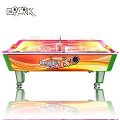 Indoor Amusement Park Coin Operated Air Hockey Table For Two Players