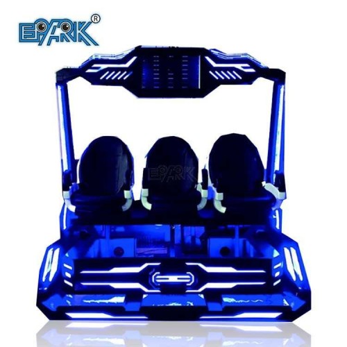 9d Vr 3 Person Seat Vr Amusement Park Arcade Game Machine Virtual Reality System