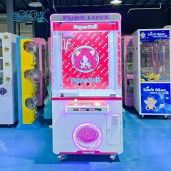 Coin Operated Arcade Game Super Doll Claw Crane Machine Toy Mini Claw Machine With Bill Acceptor