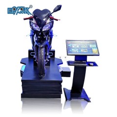 VR Motorcycle Driving Simulator Electric Dynamic Platform For Vr Theme Park For Sale