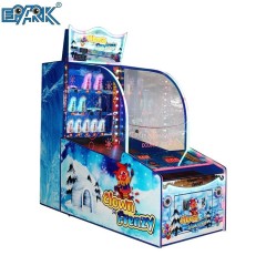 Tokent Coin Operated Redemption Ball Throw Arcade Shark Park Ticket Lottery Game Machine