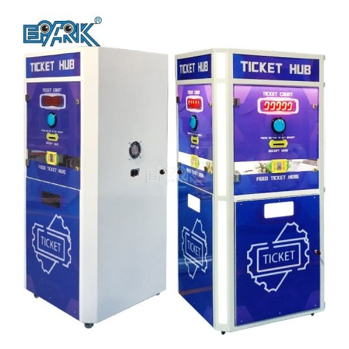 Stand Up 3 Sides Digital Ticket Cutter Cutting Tickets Station Eater Hub For Amusement Park